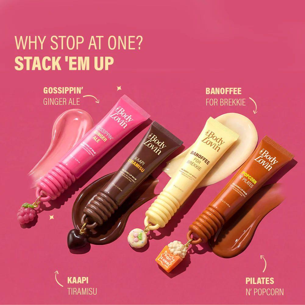 Gossippin' Ginger Ale Glassic Lip Balm by BodyLovin'