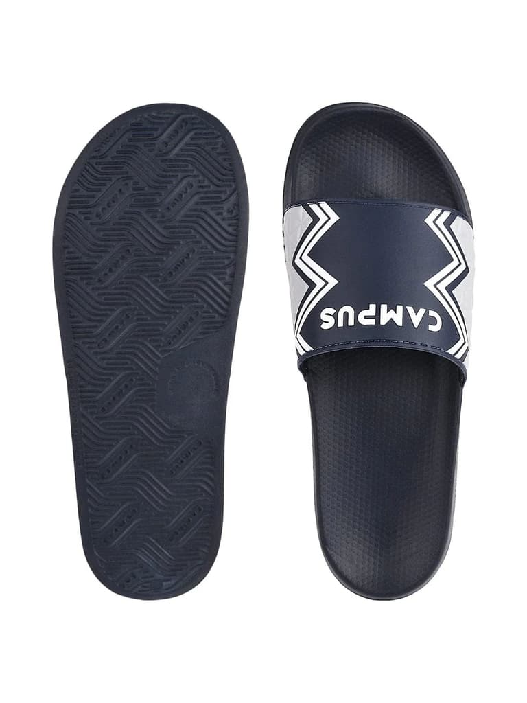 SL-427 Blue Men's Slides — photo 4