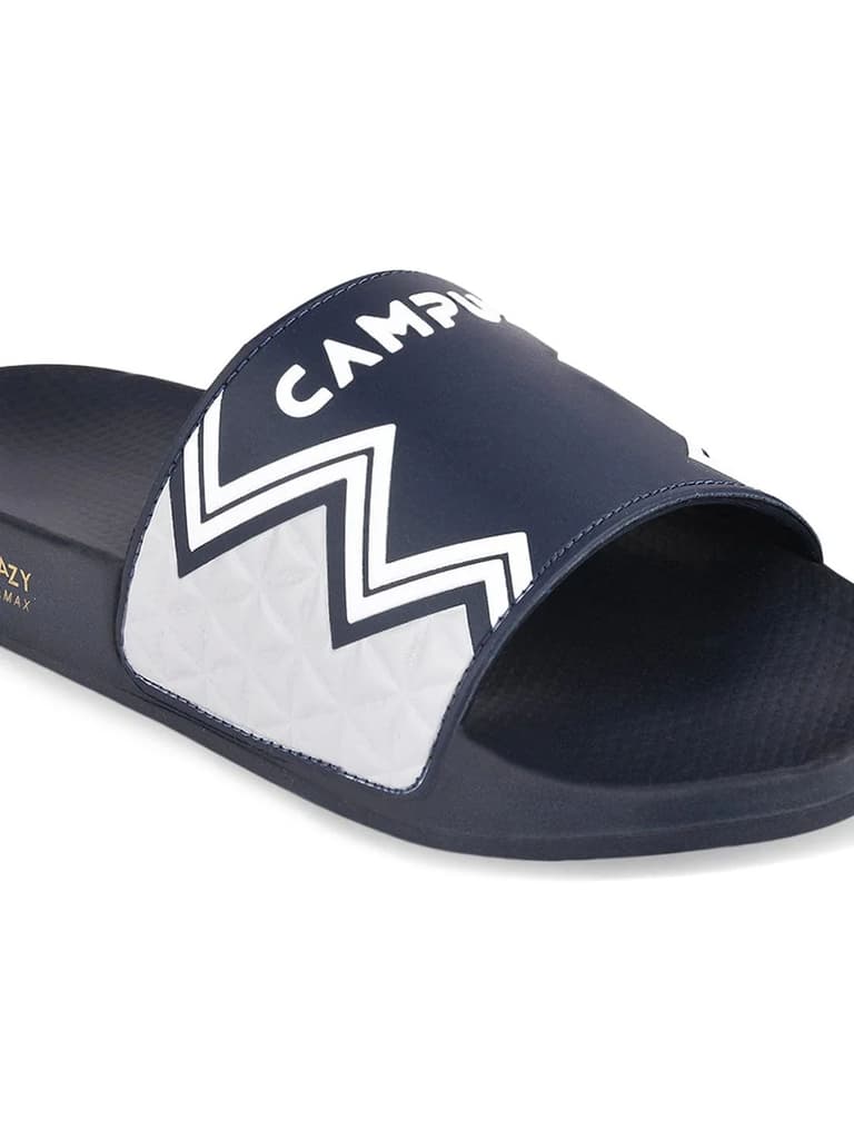 SL-427 Blue Men's Slides — photo 5