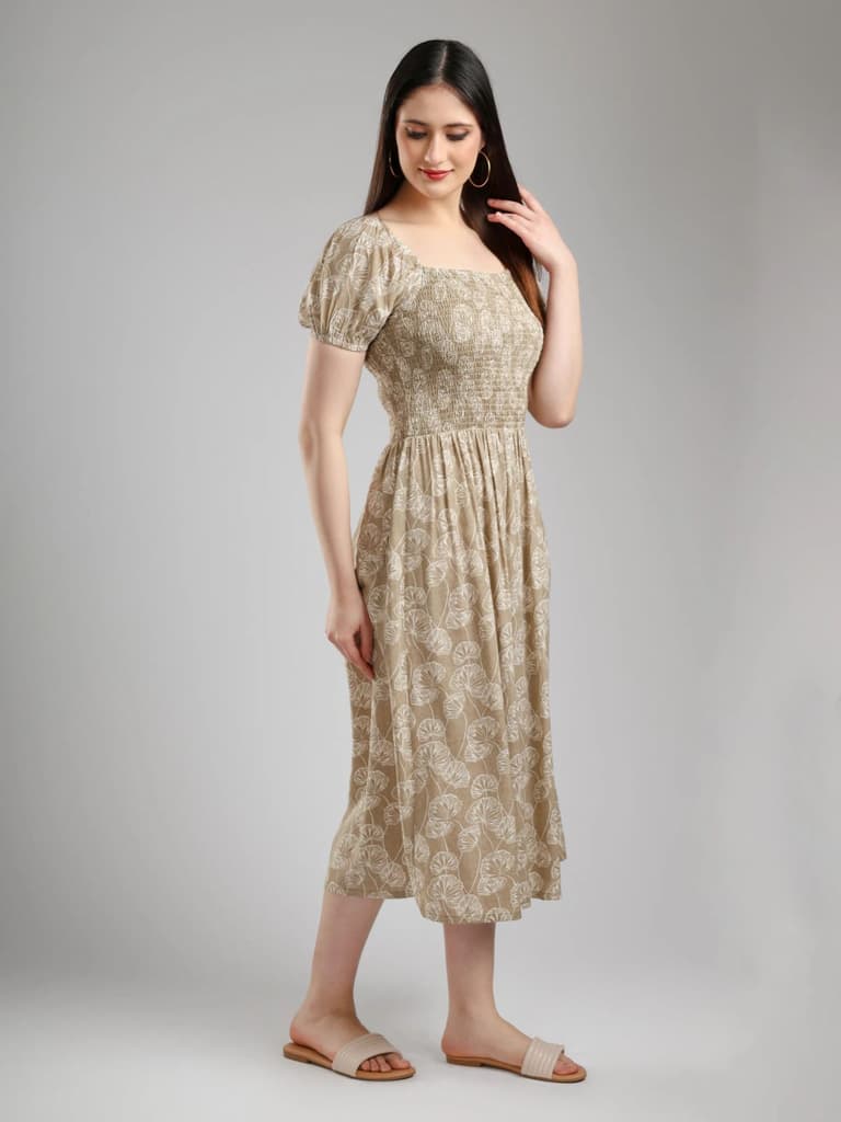 Tulvera Printed Midi Dress — photo 5