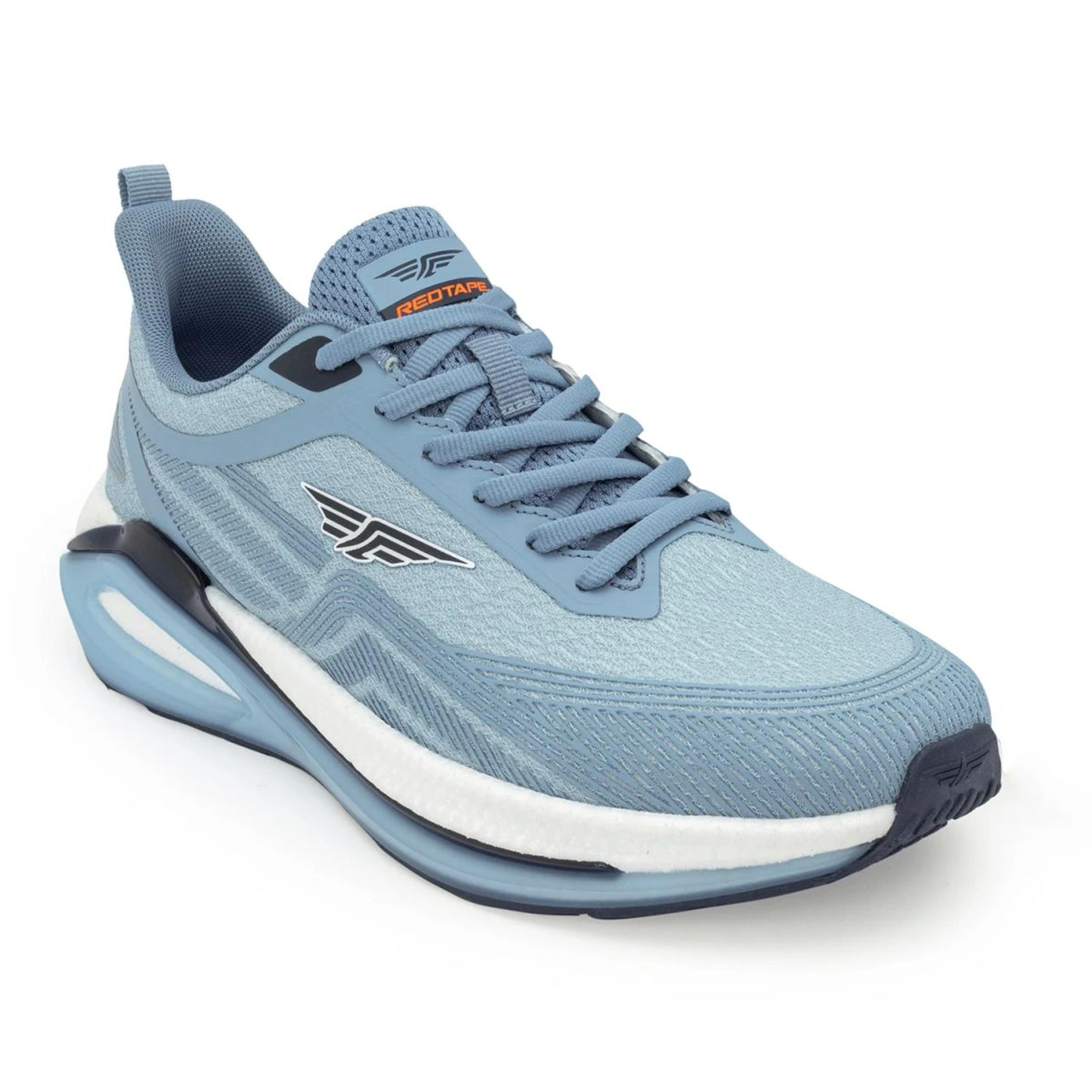 Athleisure Sports Shoes for Men in Blue and White | Low-Cut Shoes.