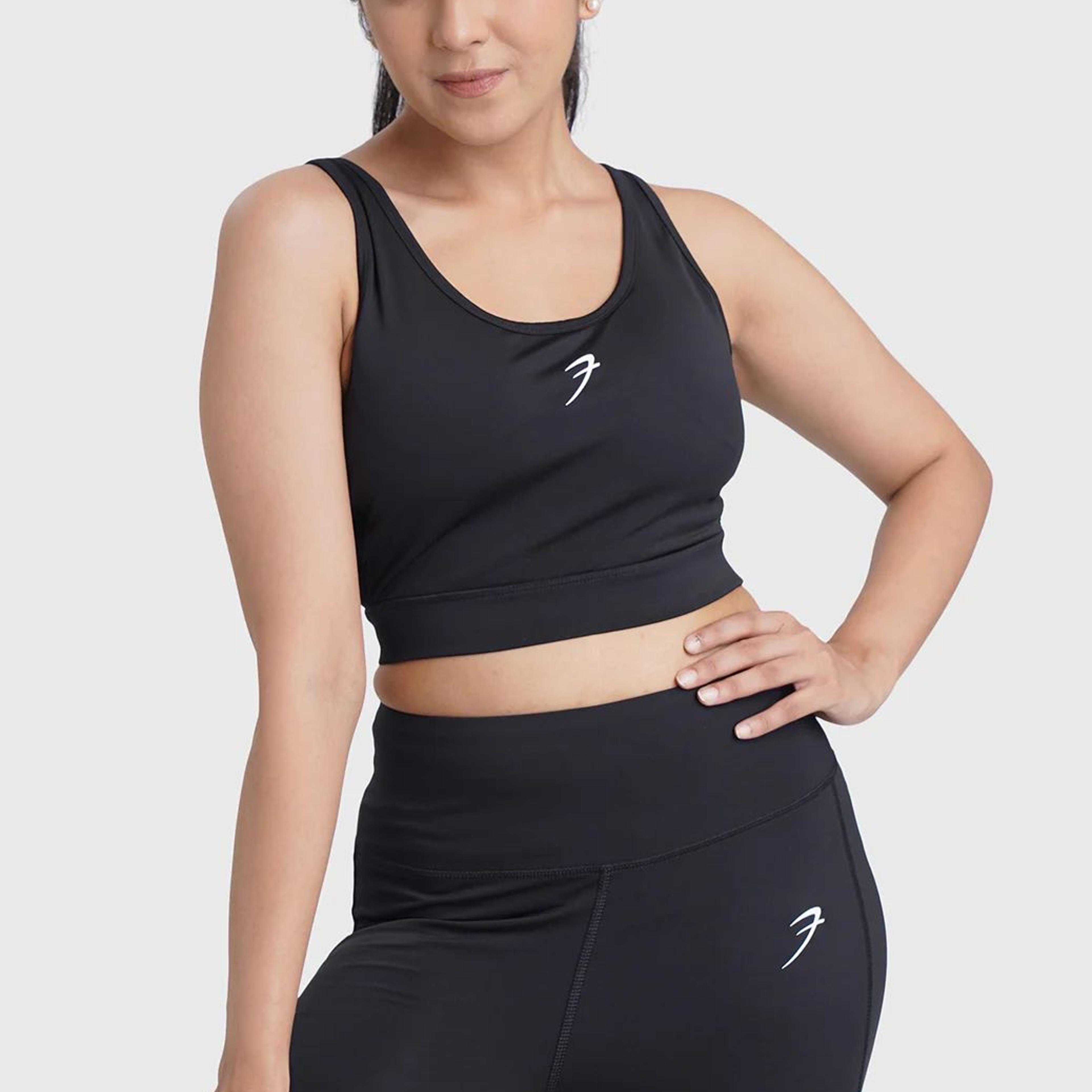 Active Full Support Sports Bra Black