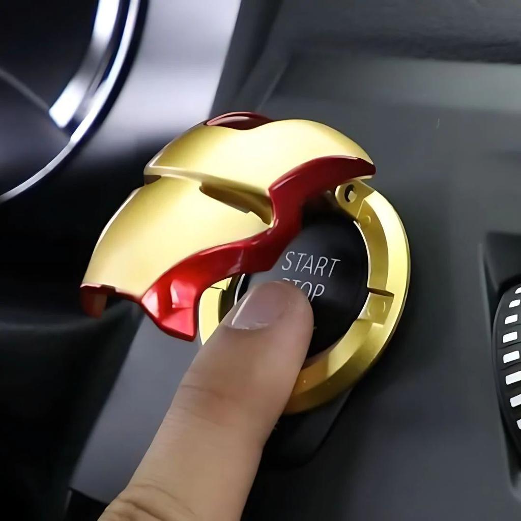 Super Hero Button Cover | Car Engine Start Button 3D — photo 2