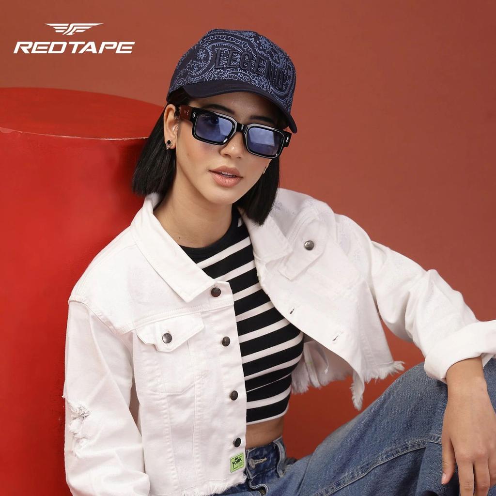 Unisex Blue Solid Cotton Twill Baseball Cap with Adjustable Strap — photo 2