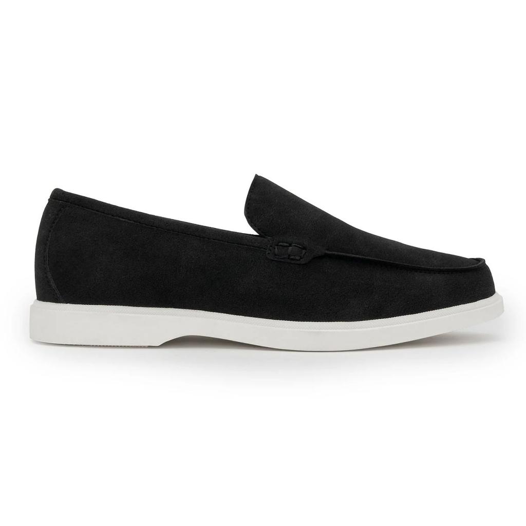 Vegan Loafer Shoes for Men in Black| Low-Cut Formal Dress Shoes. — photo 2