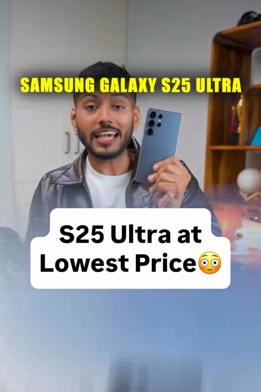 Samsung Galaxy S25 Ultra at the Lowest Price Ever! 🤑📱 Description: