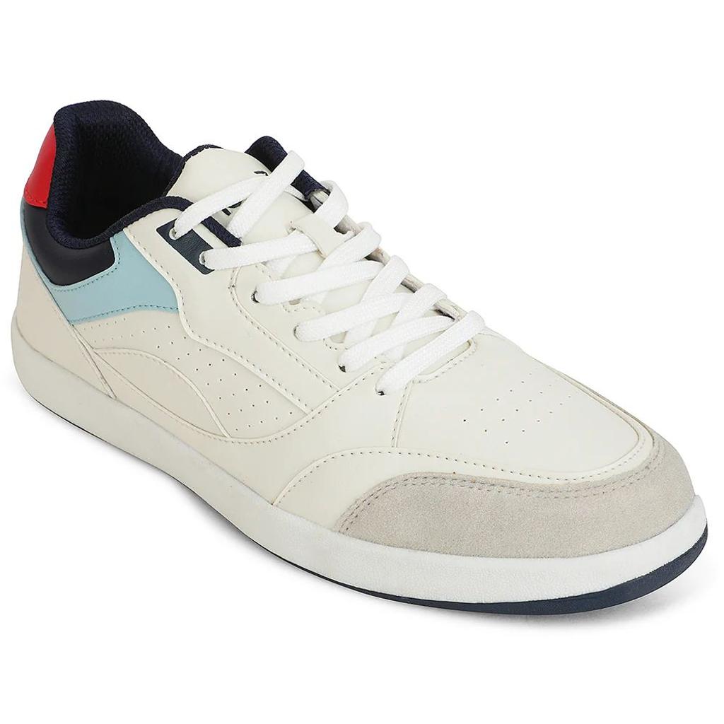 Leap7x Sky Blue Casual Lacing Sneakers For Men CLASTO-1E By Liberty