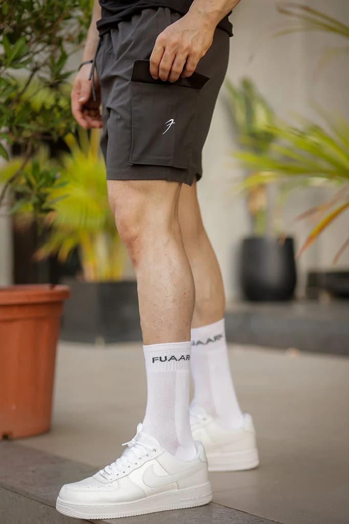 Delta Cargo Shorts Grey — S