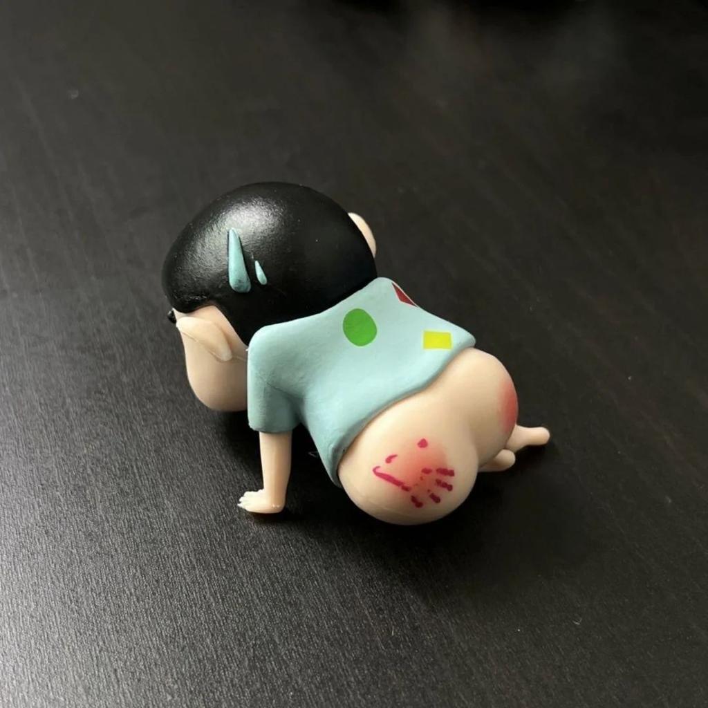 Shinchan Crawling Figurine with Blushed Bum – Comic Collectible Gift — photo 4