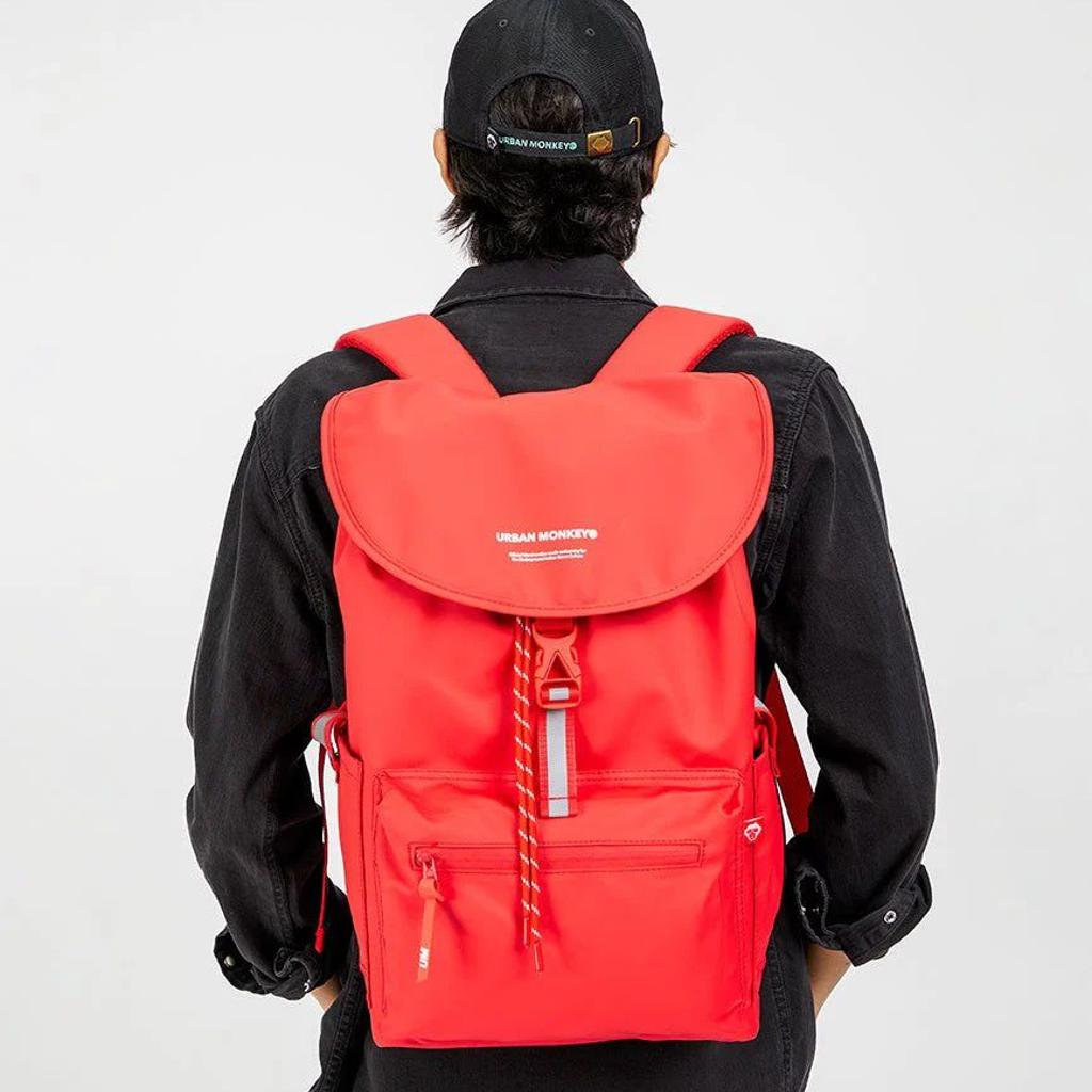 City Rucksack // Red