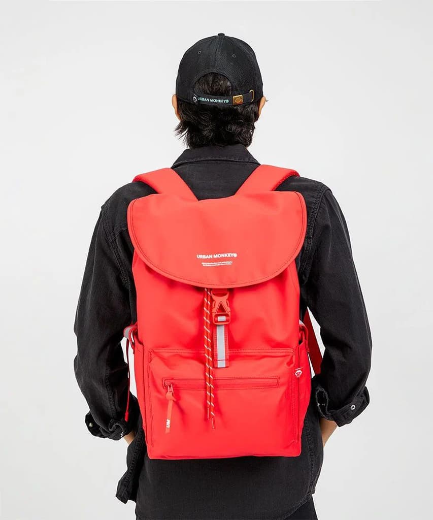 City Rucksack // Red — Default Title