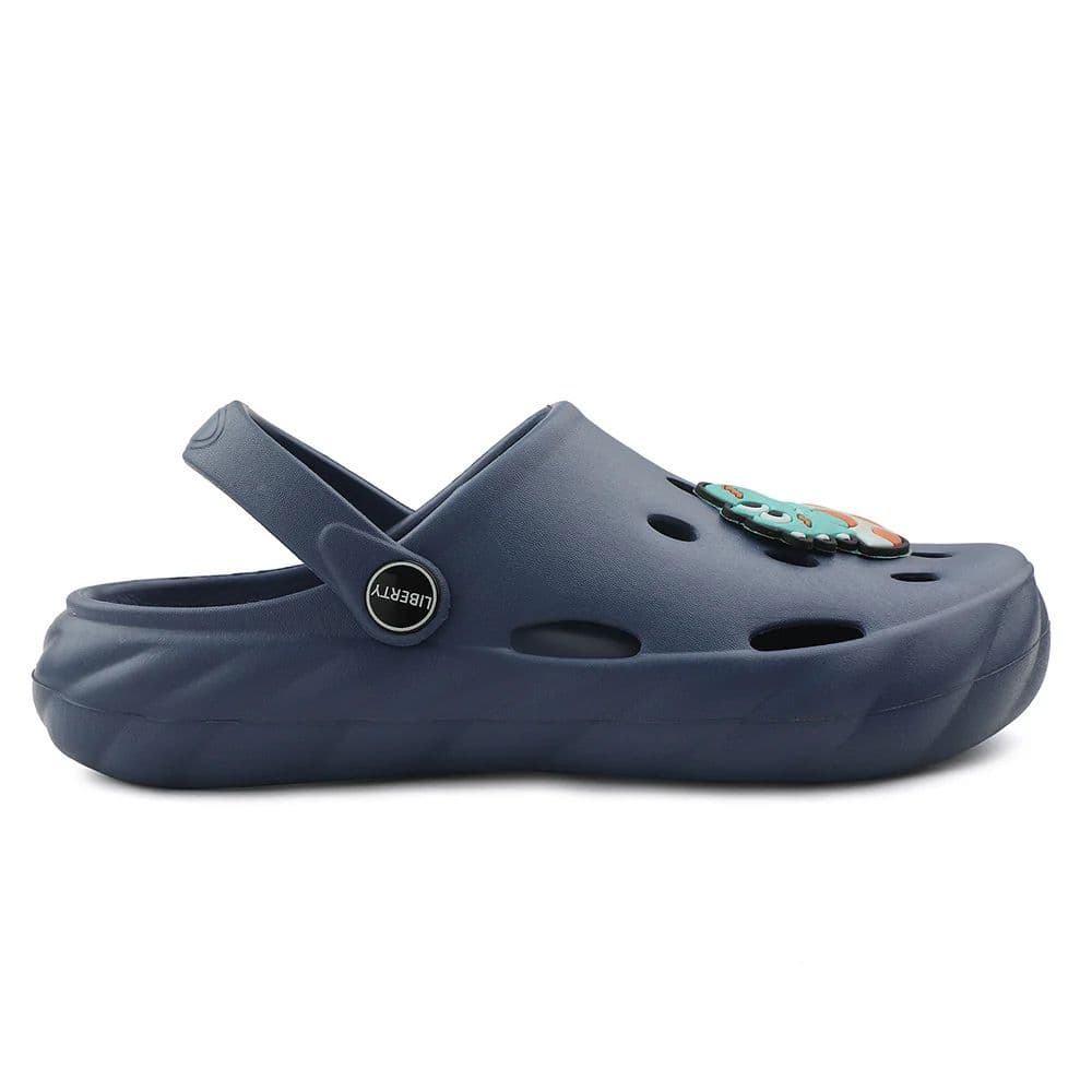 A-HA Blue Casual Clogs For Kids BEACHWALKK By Liberty — photo 2