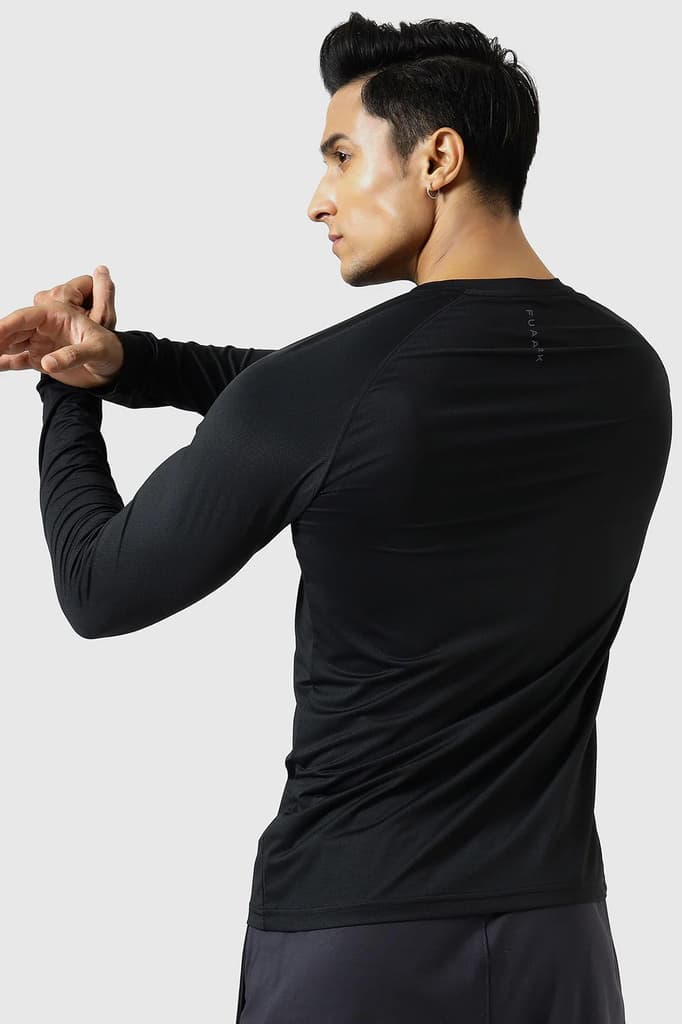 Core Fullsleeves T-shirt Black — S