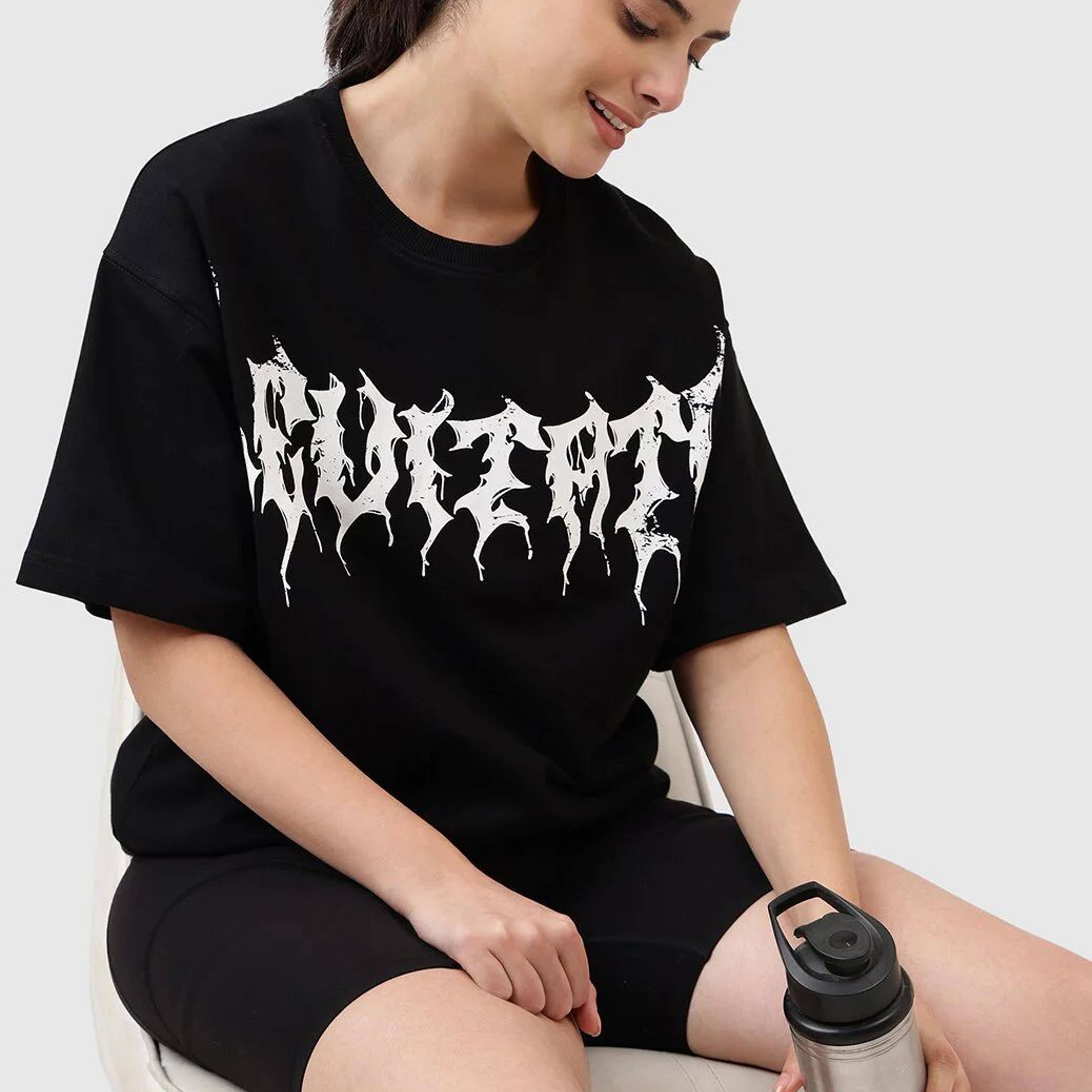 Levitate Oversized T-shirt Black