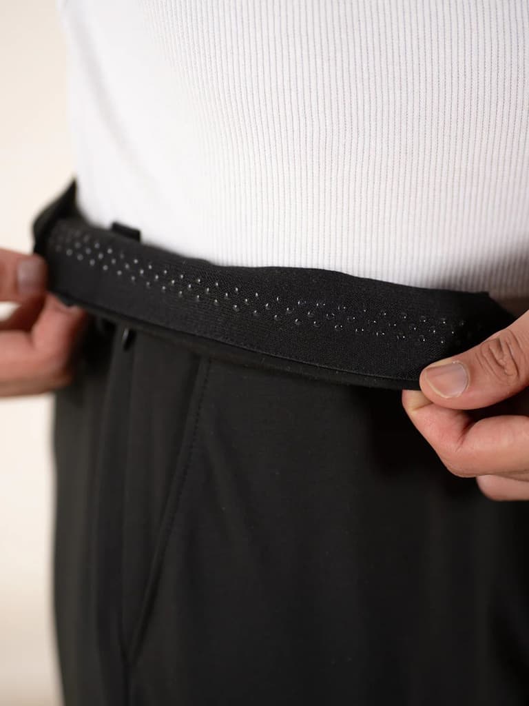 Malai Black Soft-touch Slim Fit Power Stretch Pants — photo 5