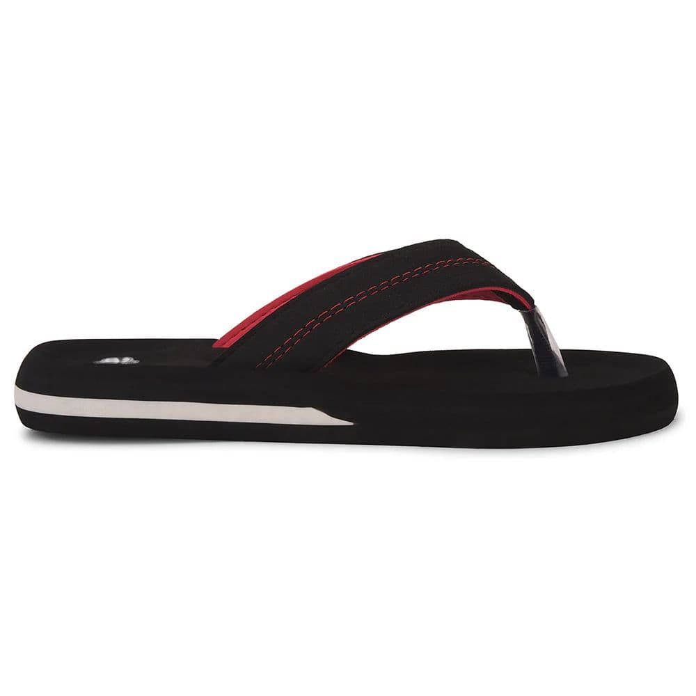 A-HA Black Casual Flip-Flops For Men EXACT By Liberty — photo 2