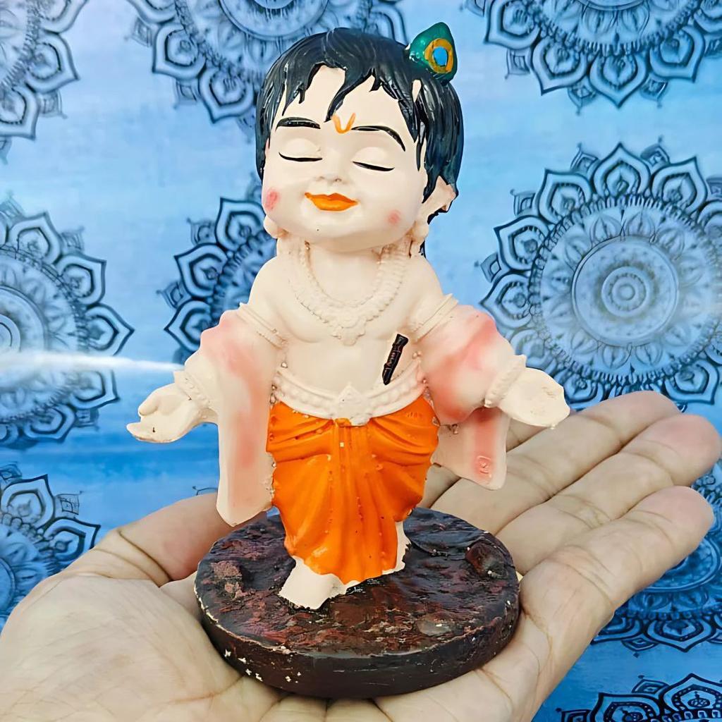 Little Kanha Figurine | Krishna Car Dashboard Idol — photo 3