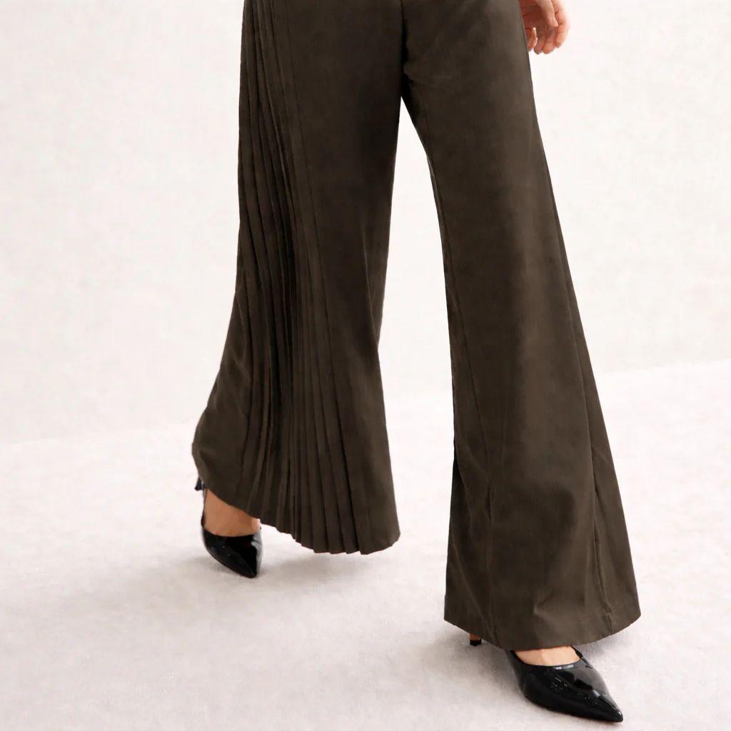 Pleat Please Wide Leg Pants — photo 4