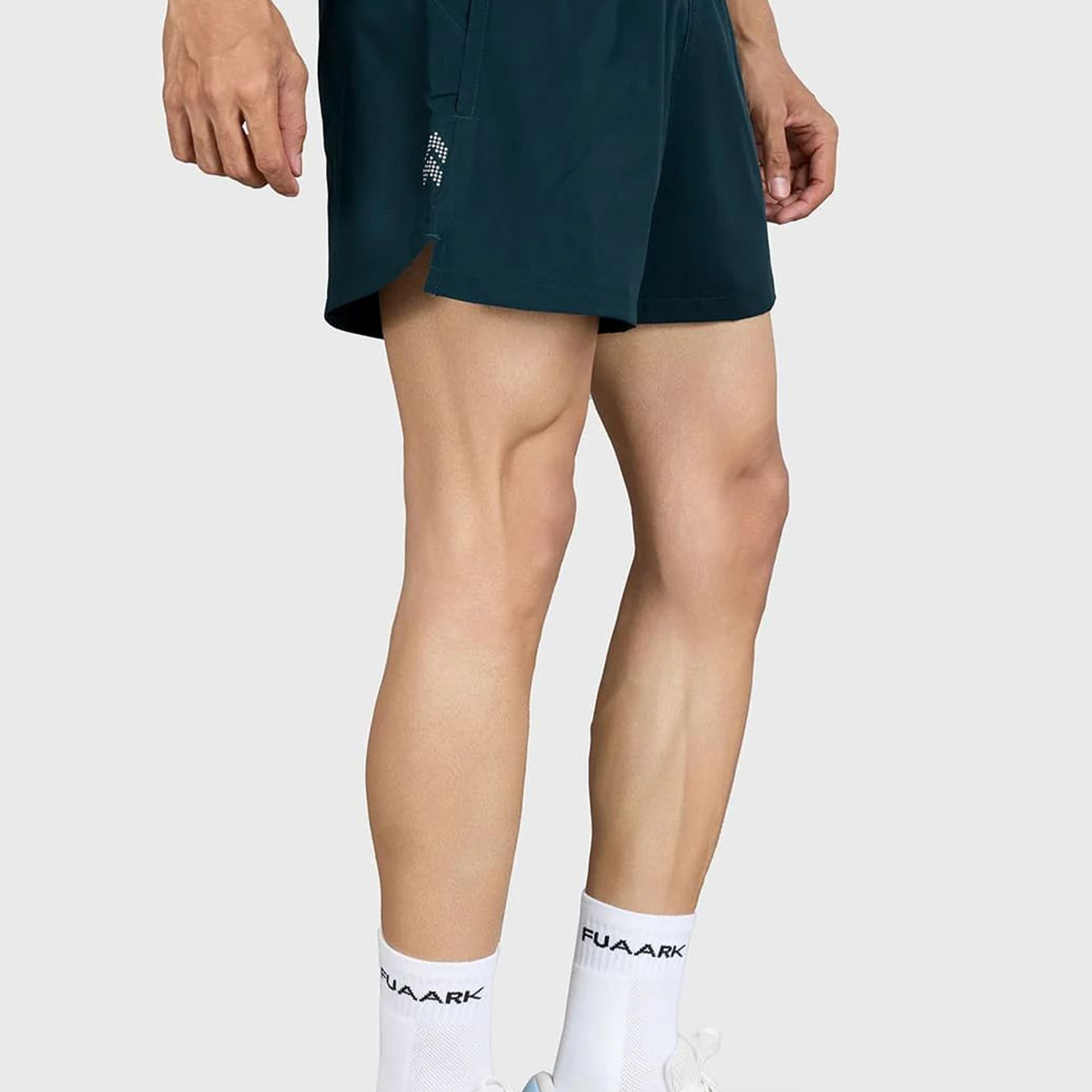 Pulse 4" Running Shorts Deep Green