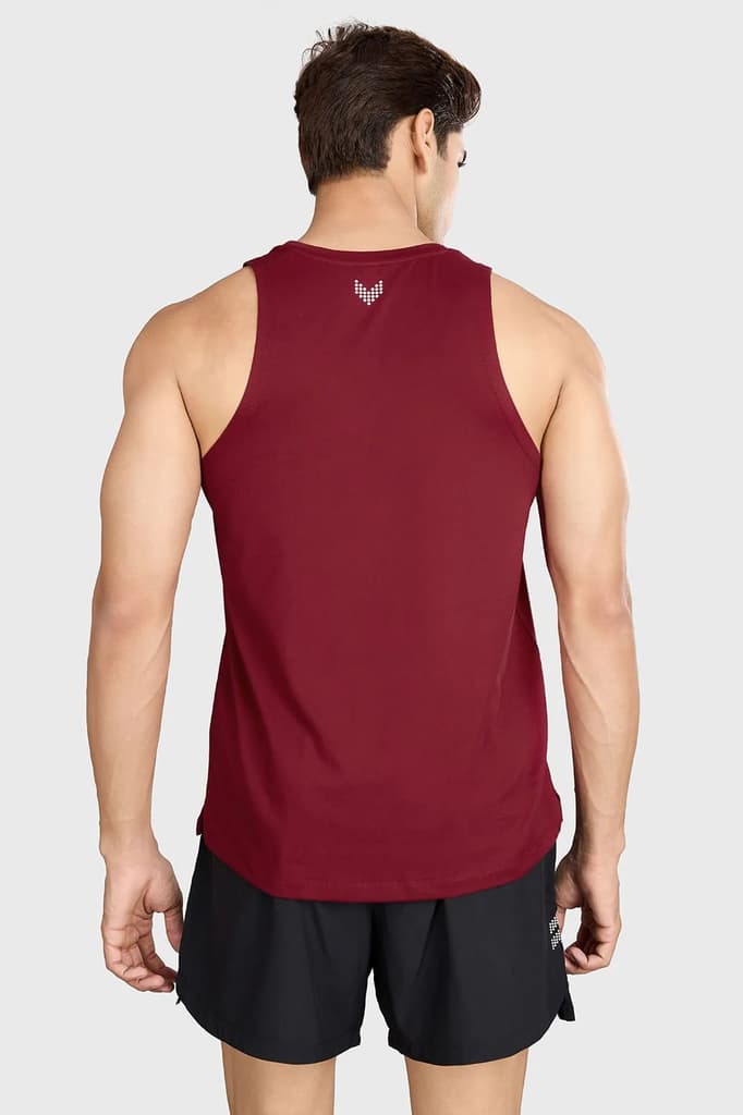 Pulse Running Tank Deep Red — photo 6