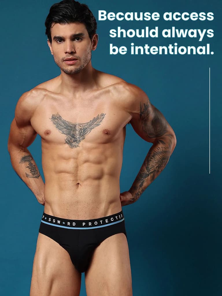 Statement Men's Brief "Password Protected" — photo 5