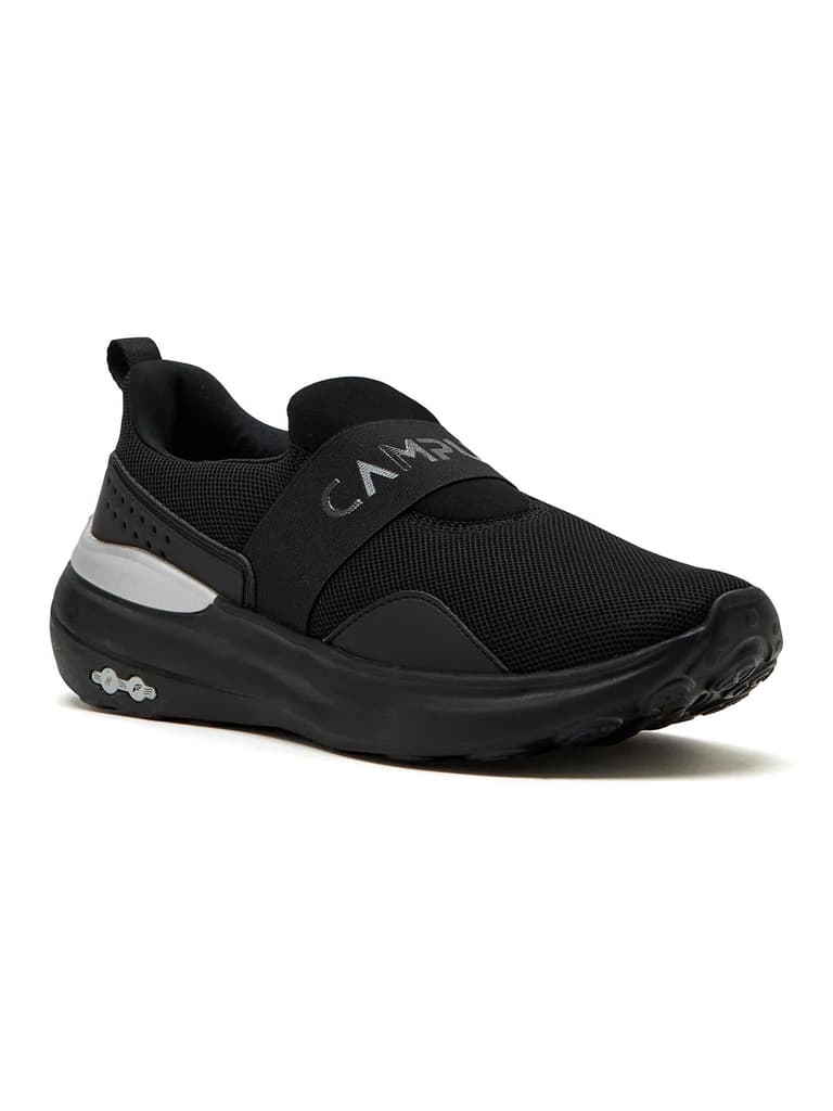 LAYER Black Men's Walking Shoes — Black / 6