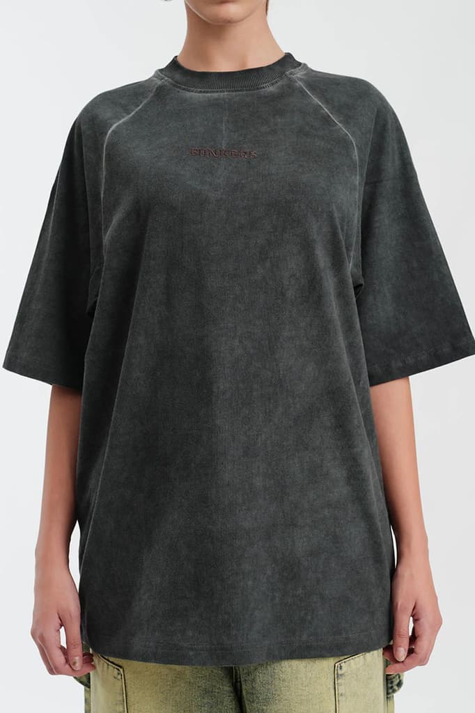 Iron Wash Oversized T-shirt — photo 4