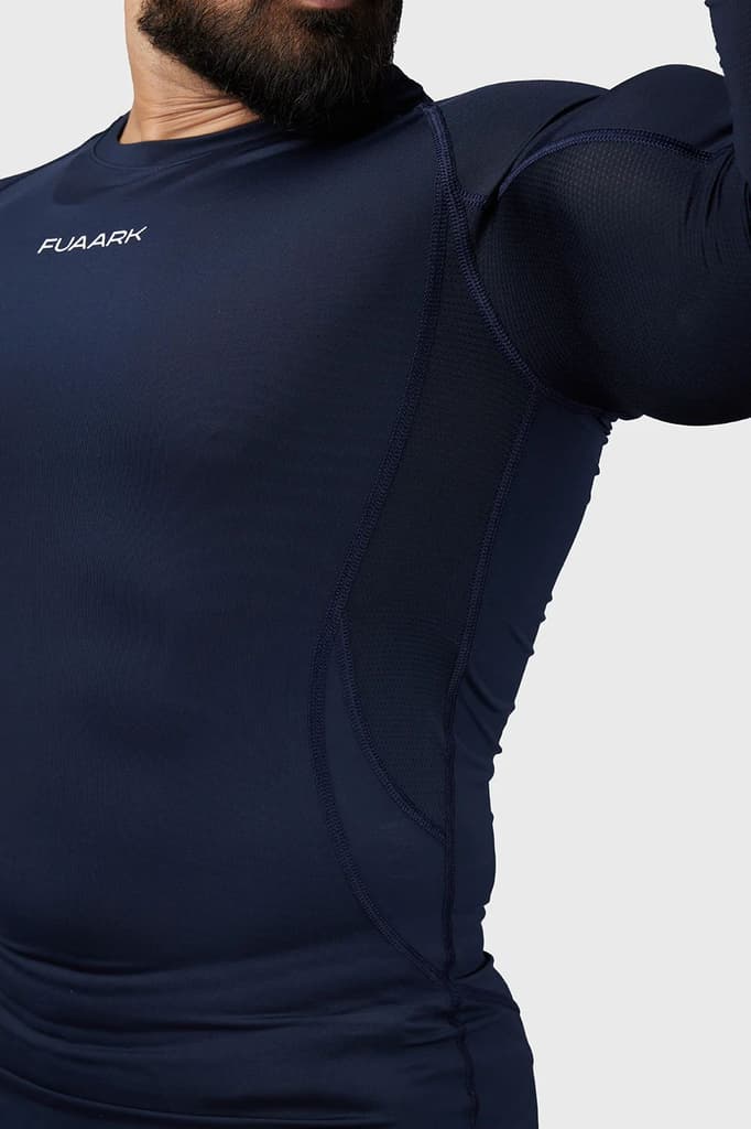 Compression 2.0 Full Sleeves T-shirt Navy — photo 5