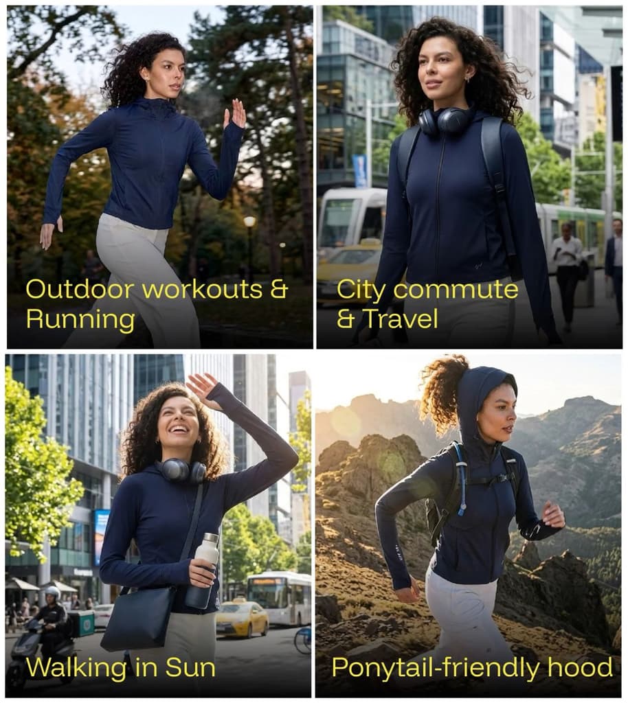 Womens Sunscreen Jacket Ice Pro — photo 2