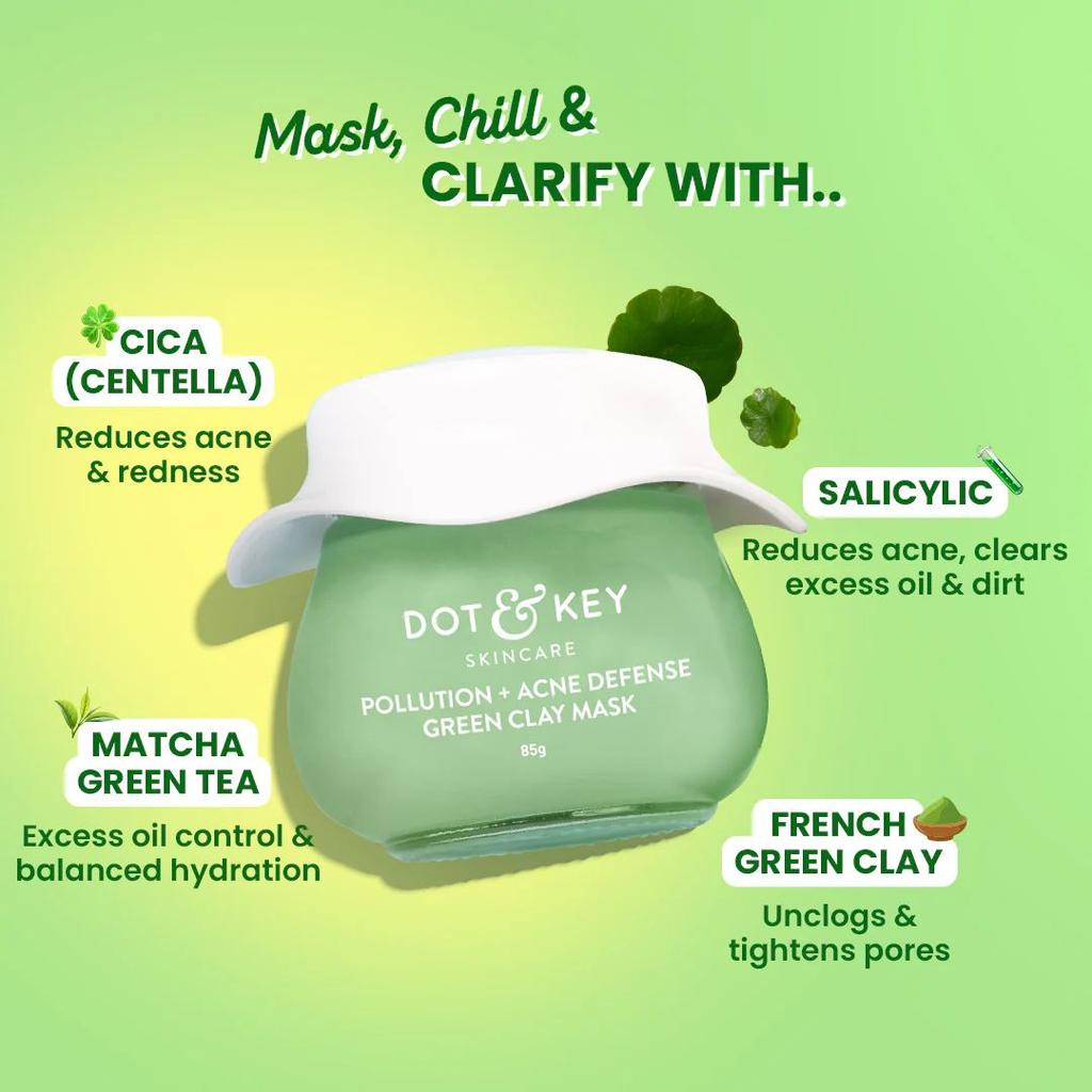 Cica & Salicylic French Green Clay Face Mask — photo 3