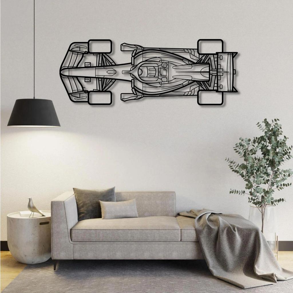 2026 REDBULL F1 TOP VIEW Metal Wall Art — photo 2