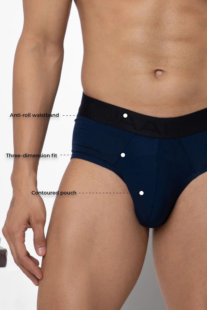 Ultra Soft Modal Briefs Classic Navy — photo 3