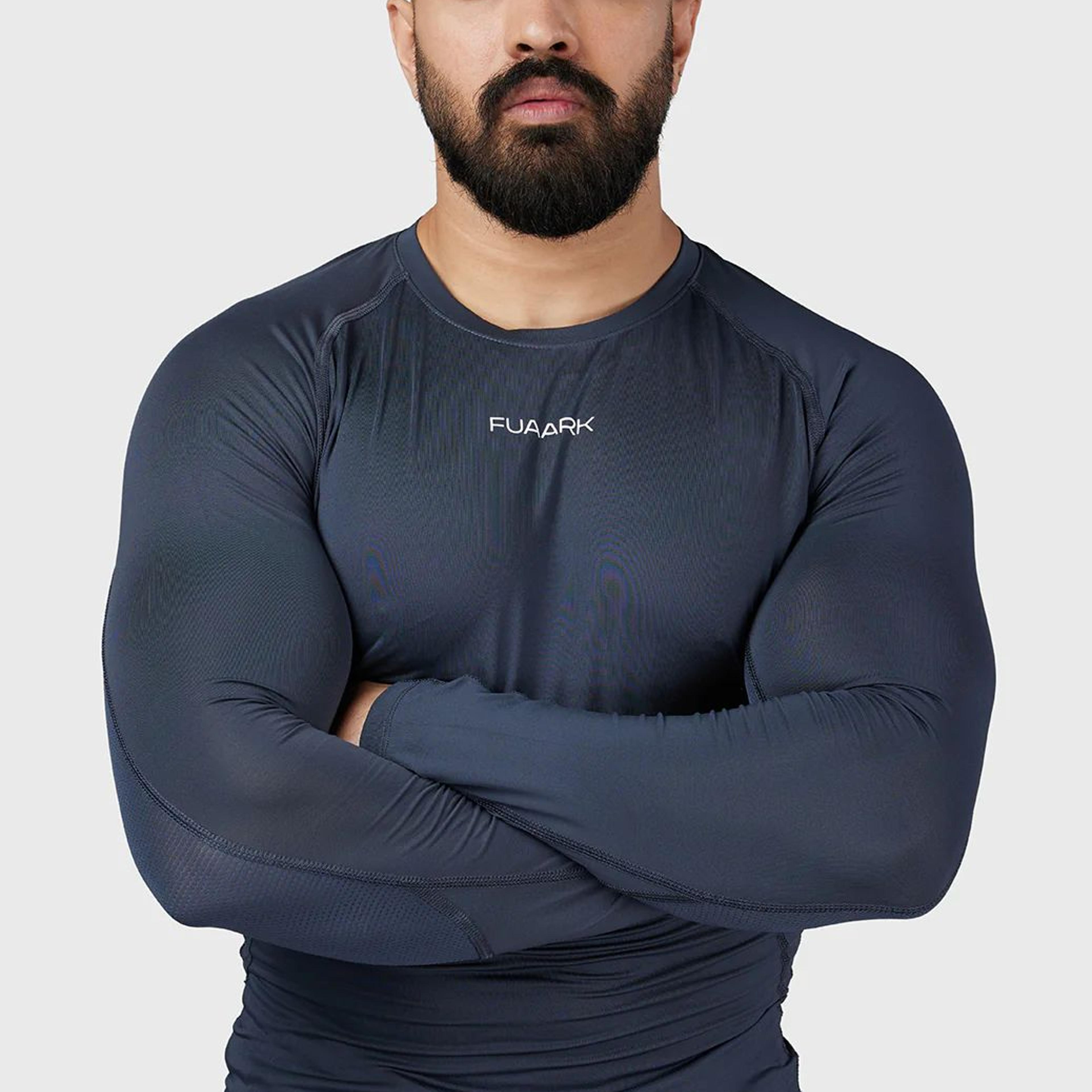 Compression 2.0 Full Sleeves T-shirt Grey