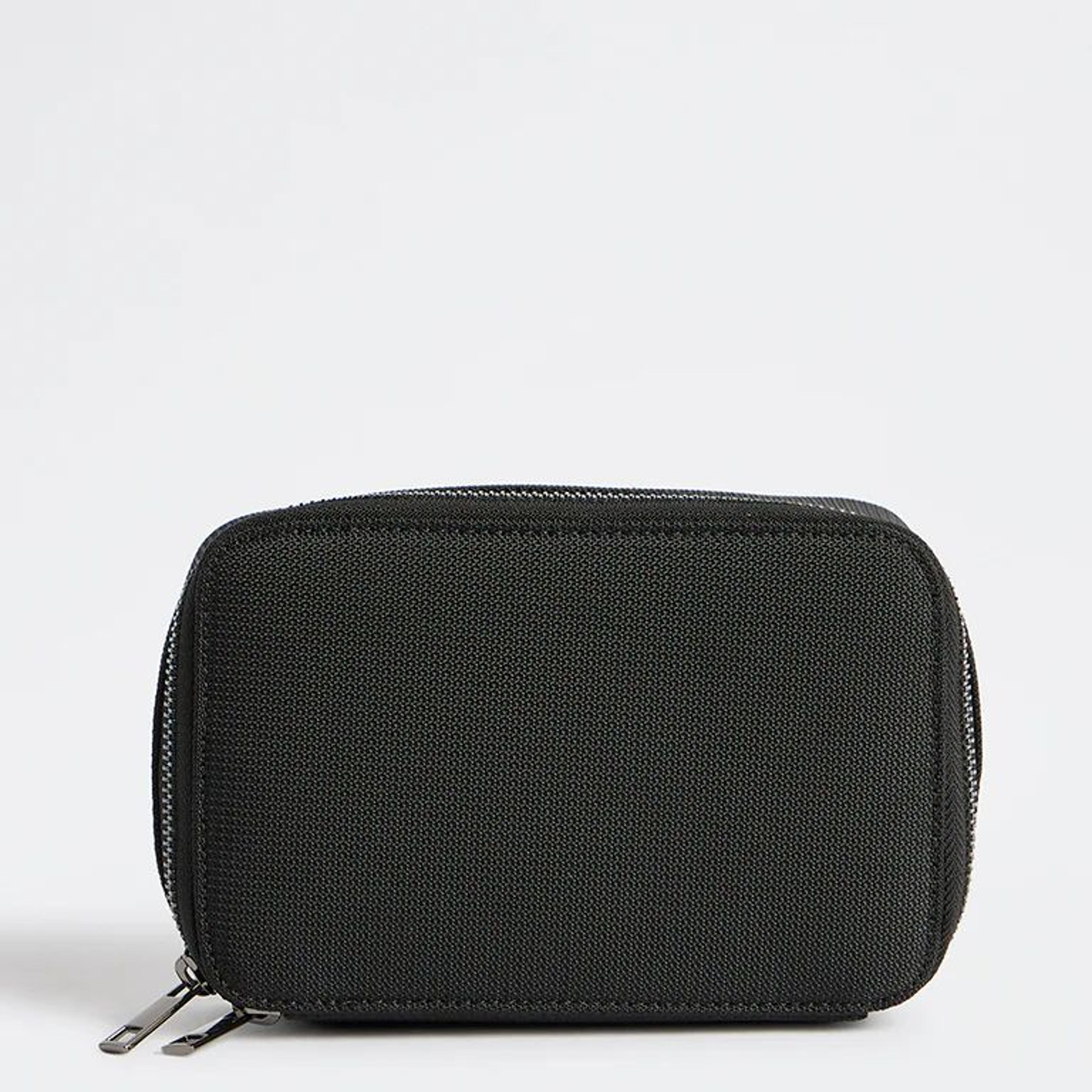 Westside Black Textured Sling Bag