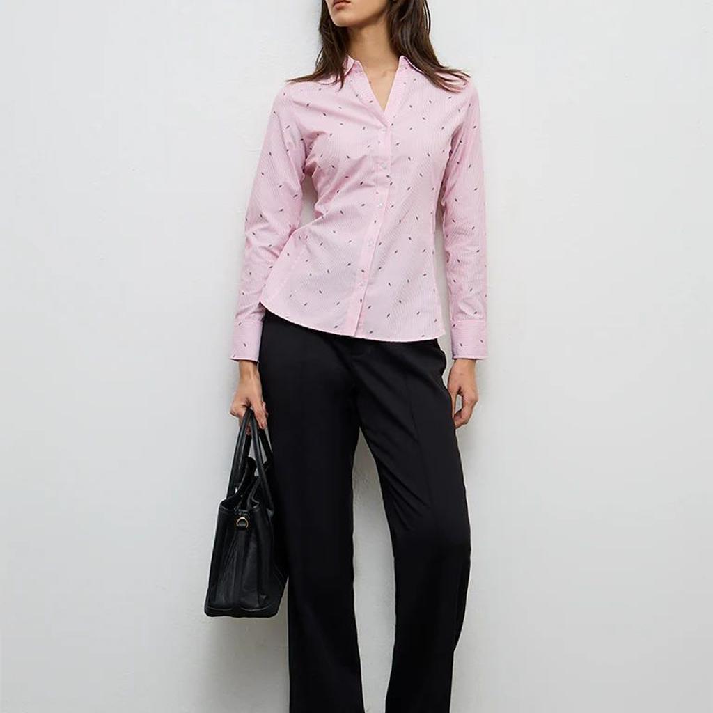 Wardrobe Pink Striped Shirt