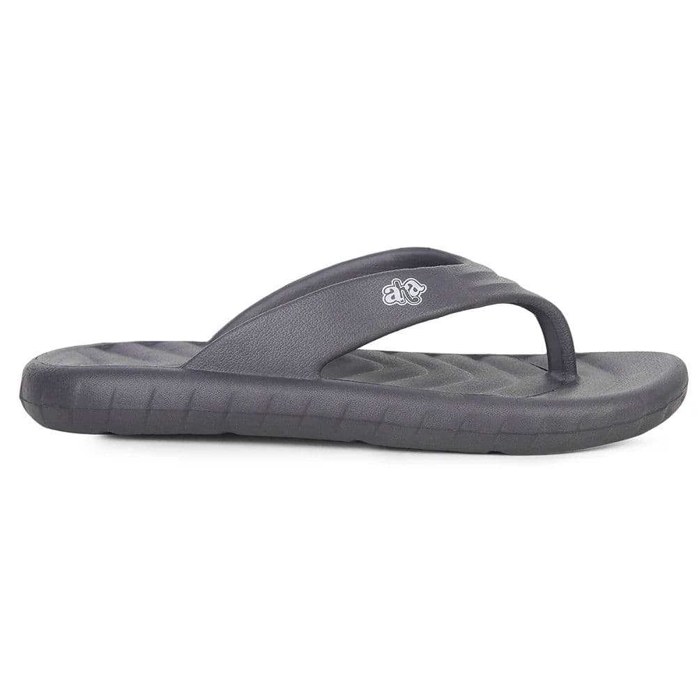 A-HA Grey Casual Slip on Slippers for Men LSC-1E By Liberty — photo 4