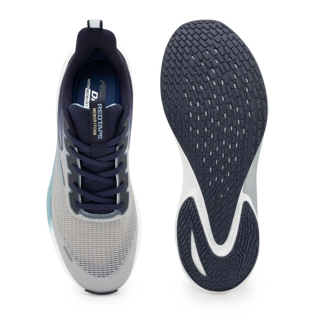 Sports Shoes for Men in Grey and Blue | Athleisure Shoes — photo 5
