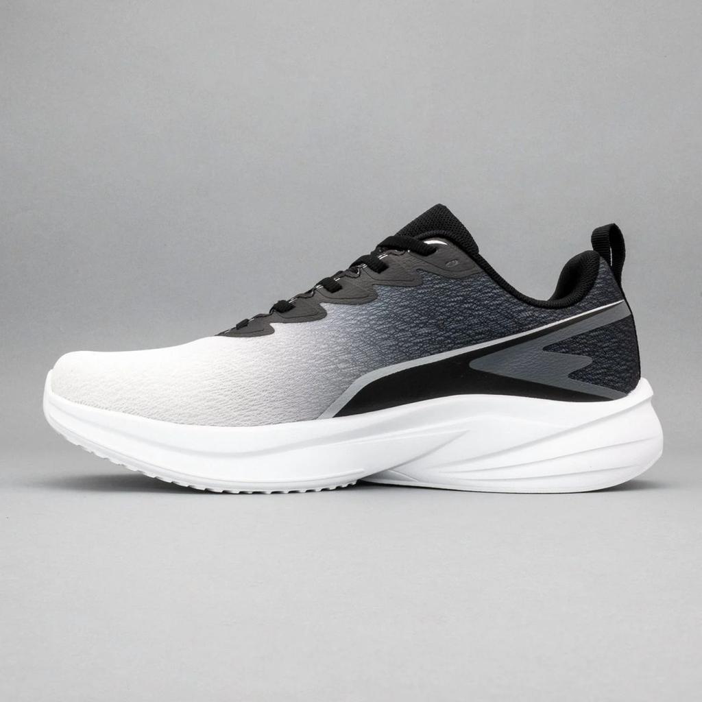 Sports Shoes for Men in Dark Grey and White | Low-Cut Athleisure Shoes. — photo 3