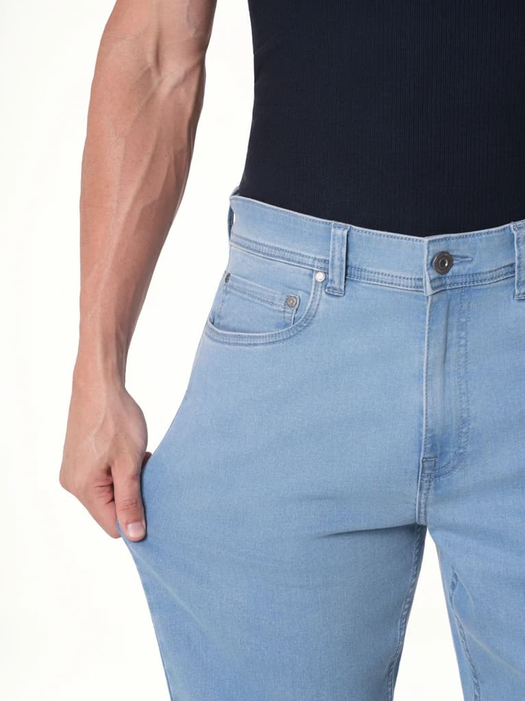 Halo Blue Relaxed Fit Jeans — photo 5