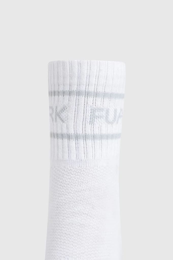 Legacy Quarter Socks White/Grey — photo 3