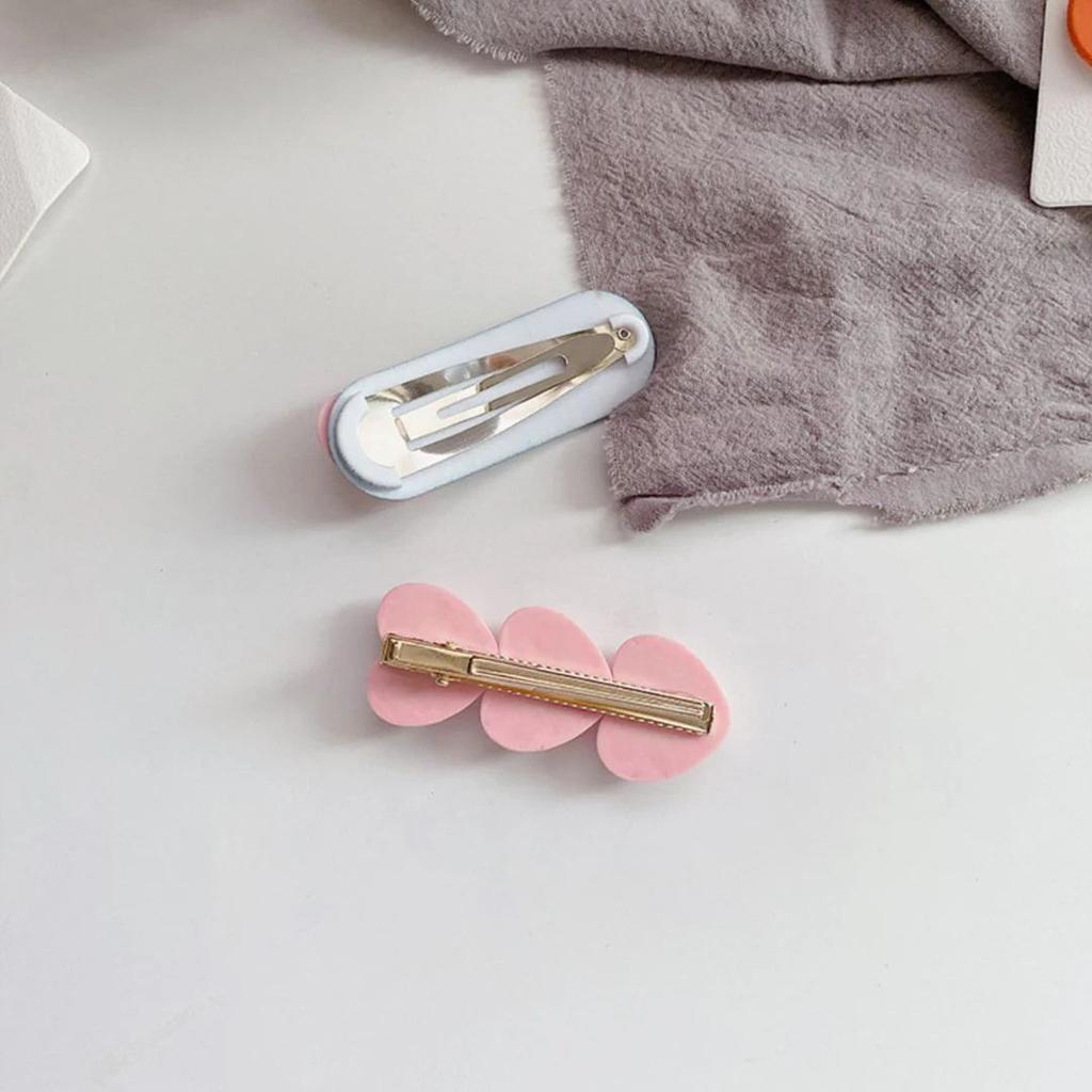 Candy Hearts Hair Clip Set – Soft Color Hair Charm — photo 4