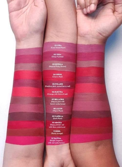 Mettle Liquid Lipstick 01 Lyra (Cool Toned Plum)