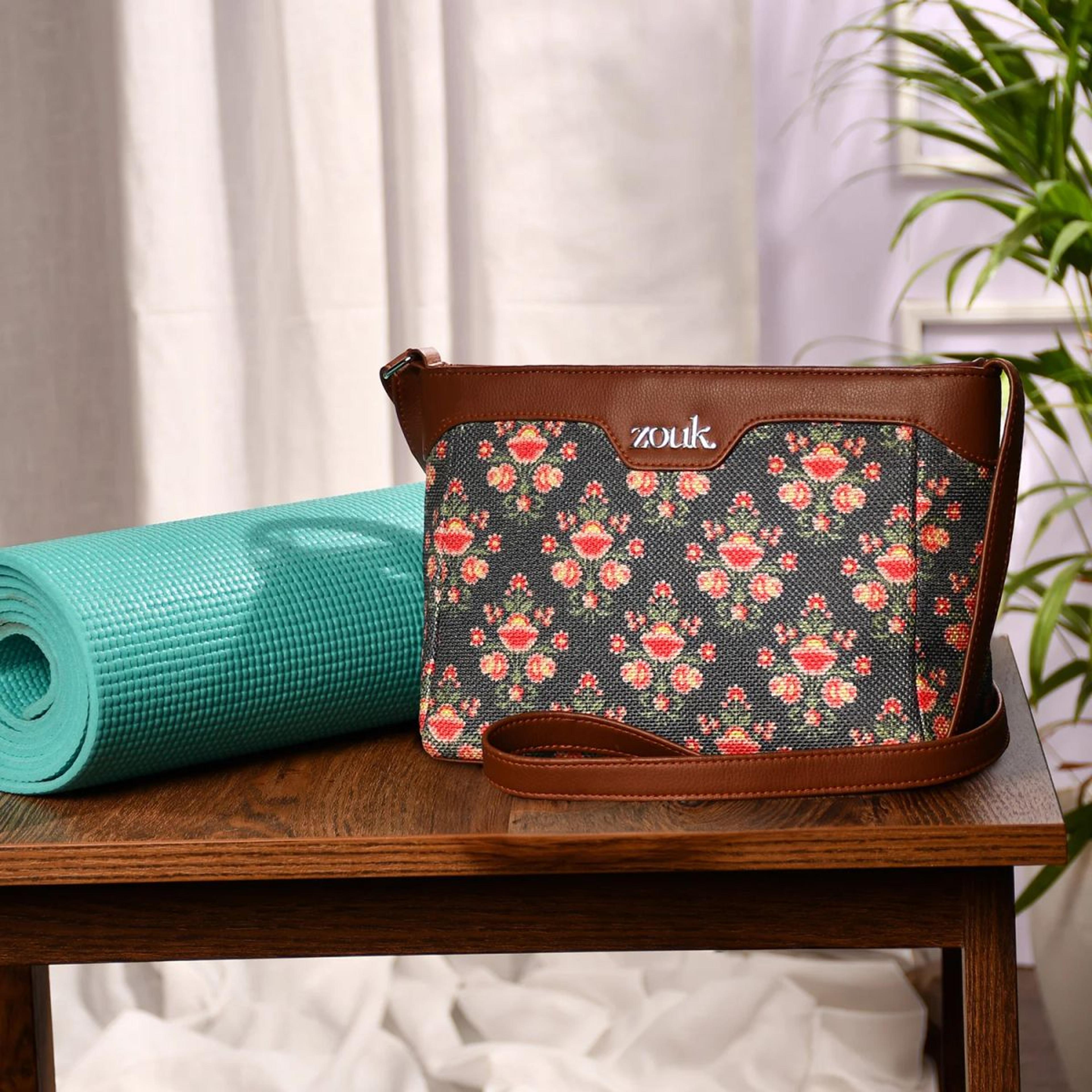 Mughal Garden Print Harmony Sling Bag