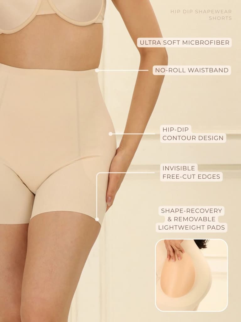 Hip Dip Shapewear Shorts — photo 2