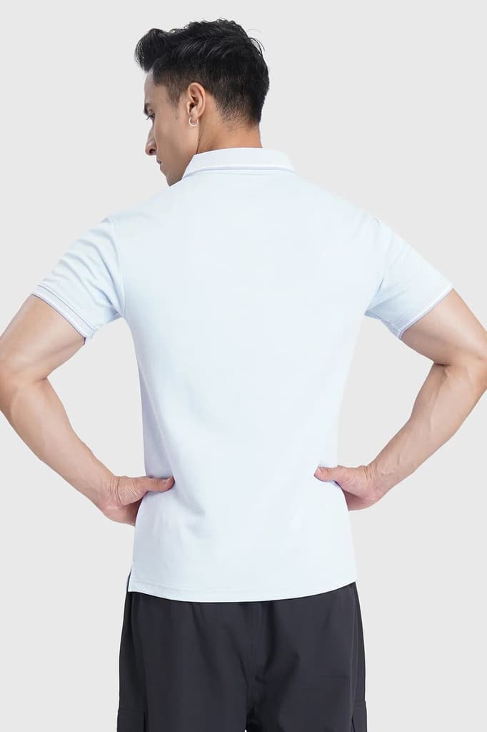 Heritage Polo T-shirt Mauve — photo 6