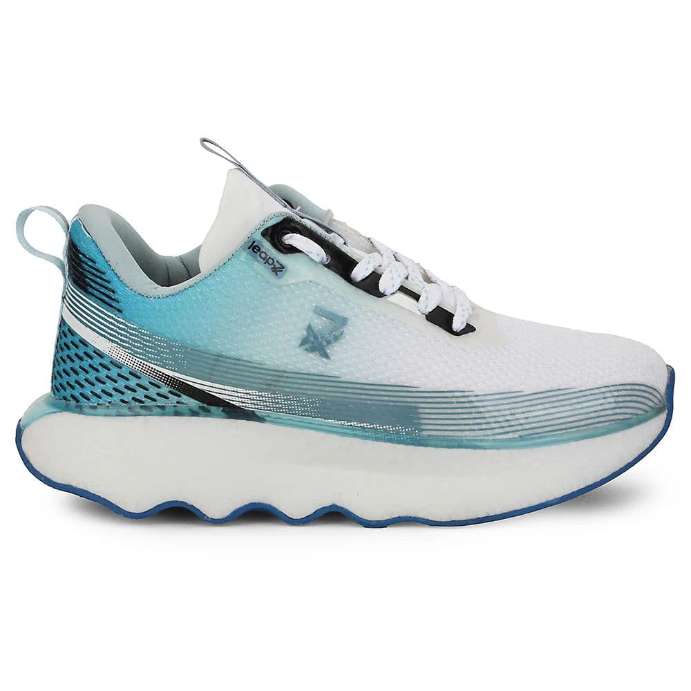Leap7x Blue Sports Lacing Running Shoes For Men GHD-103 By Liberty — photo 2