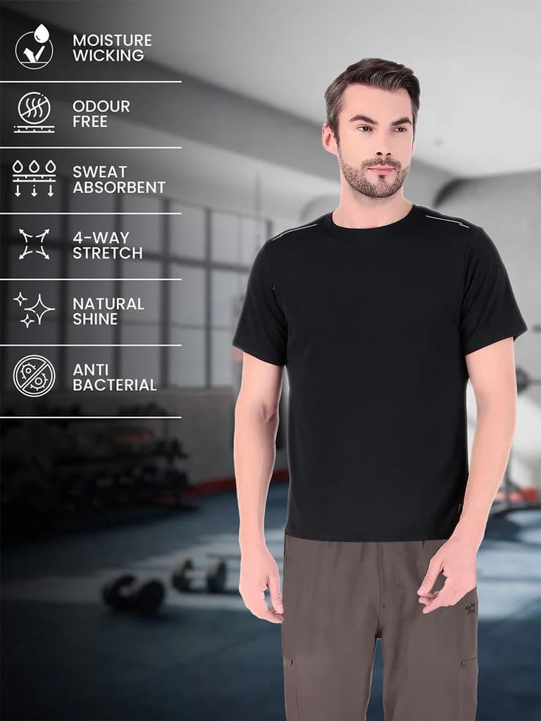 Men's Activewear Sports T-shirt Pack of 1 — photo 3