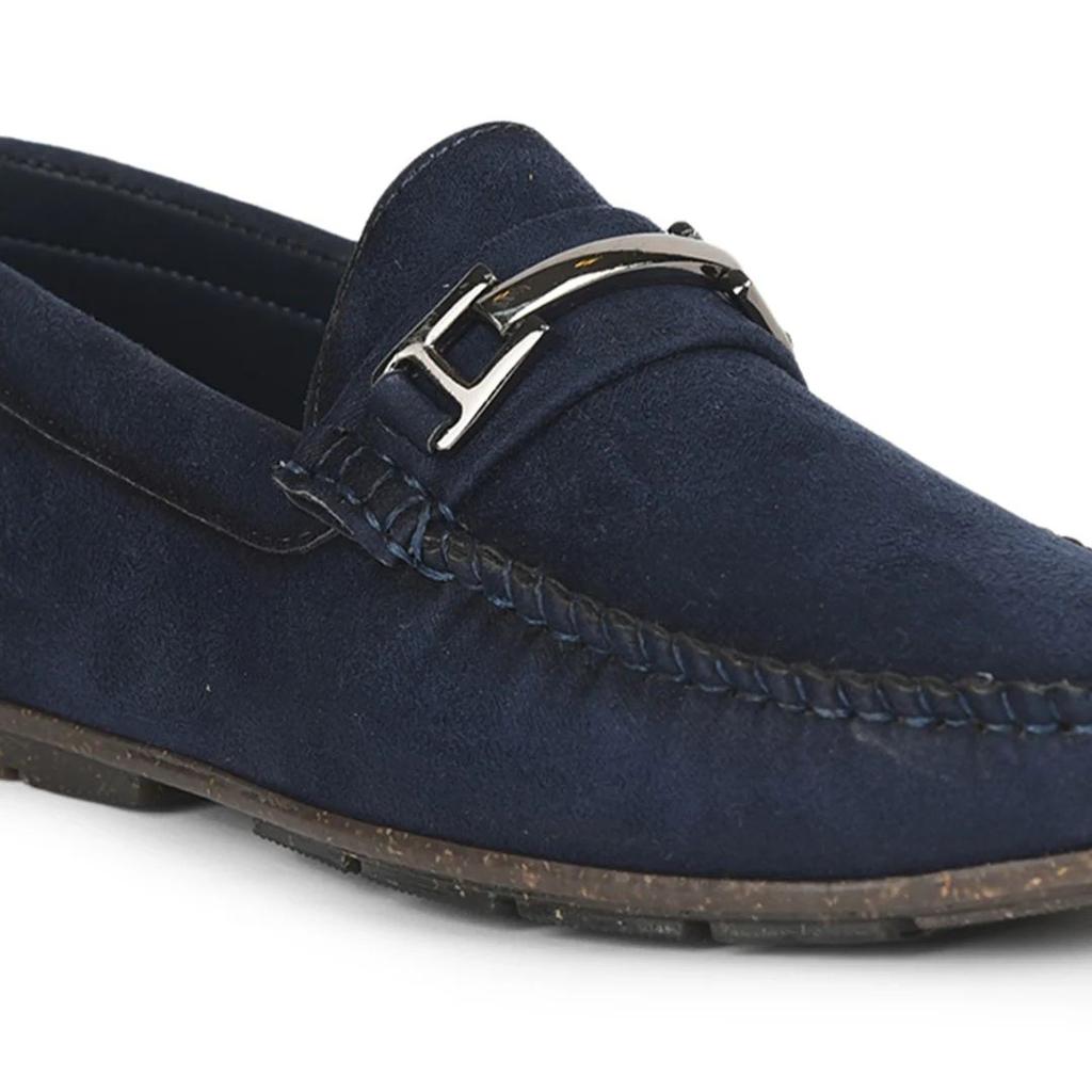 Fortune (Navy Blue) Casual Slip on Shoes For Men VCL-2 By Liberty — photo 4
