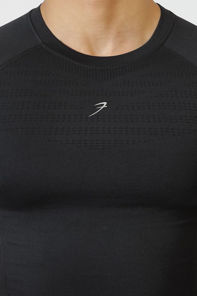 Power Seamless T-shirt Black/Logo — photo 3