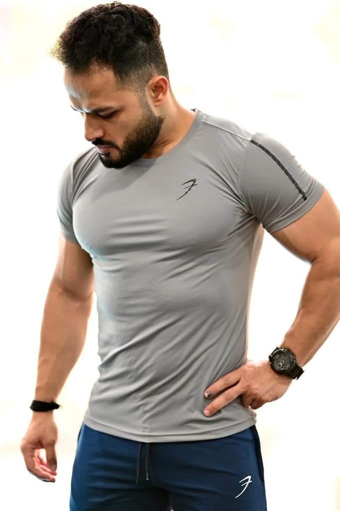 Apex T-shirt Light Grey — S